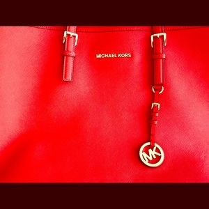 Michael Kors Large Tote - tangerine/mandarin